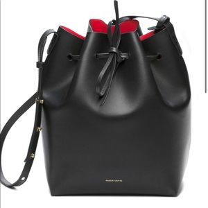 Brand NEW Mansur Gabriel Black Bucket Bag